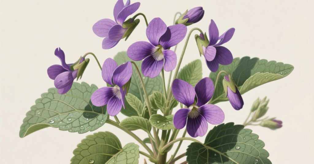 Perennial Purple Flowers