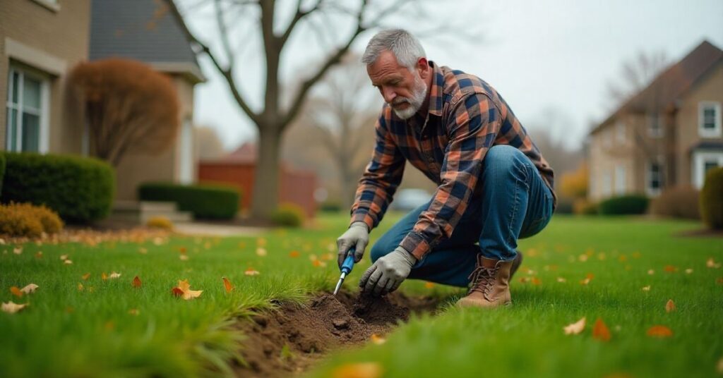 planting grass seed in autumn
