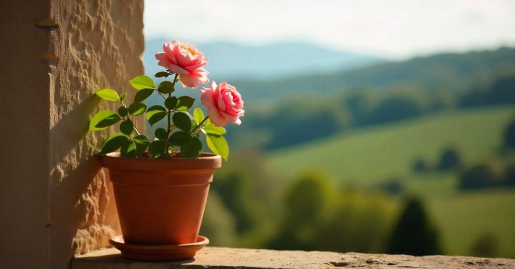 damask rose plants