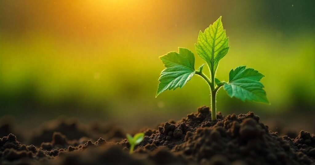 Methi Plant Growing
