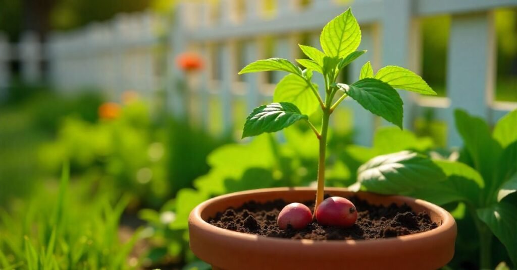 Red Potato Plant 