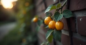yellow gooseberry plant