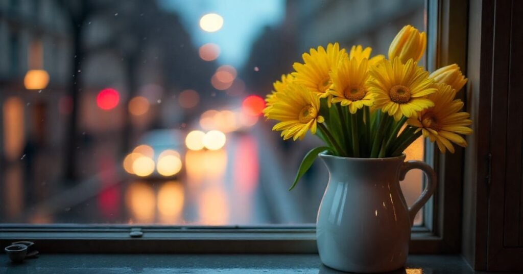 yellow rose plant