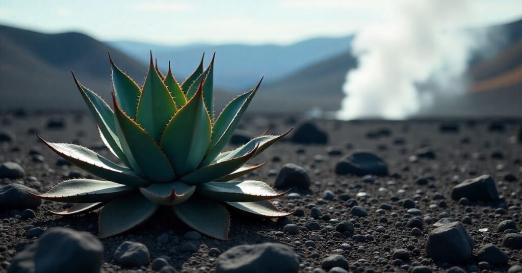 black agave plant