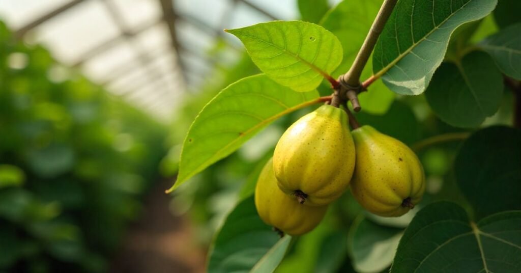 pink guava plant